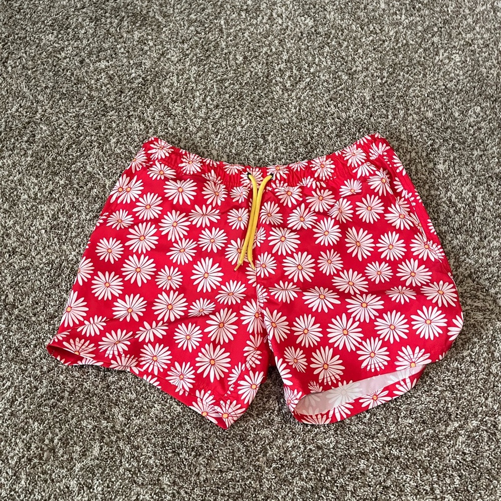 Colorful Patterned Swim Shorts Set - Picture 2 of 11